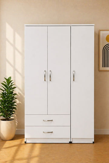 3 Door Wardrobe (2 Drawers)