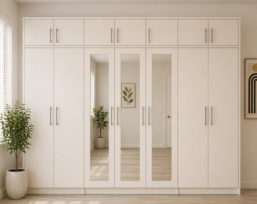 8 Door Wardrobe With TopBox