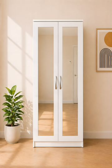 2 Door Wardrobe (2 Mirror)